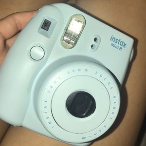 Fujifilm Instax Mini 8 (Blue) Polaroid camera